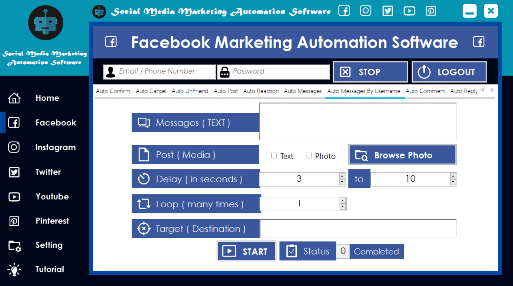 Auto Messages By Username