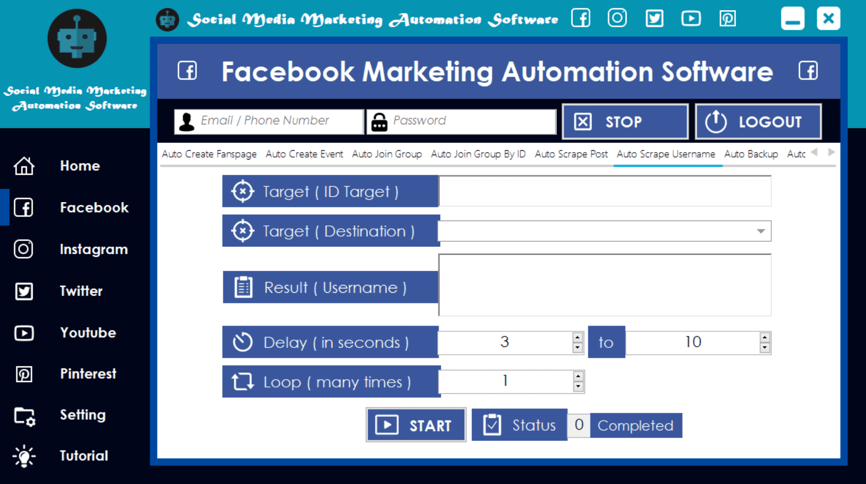 Auto Scrape Username