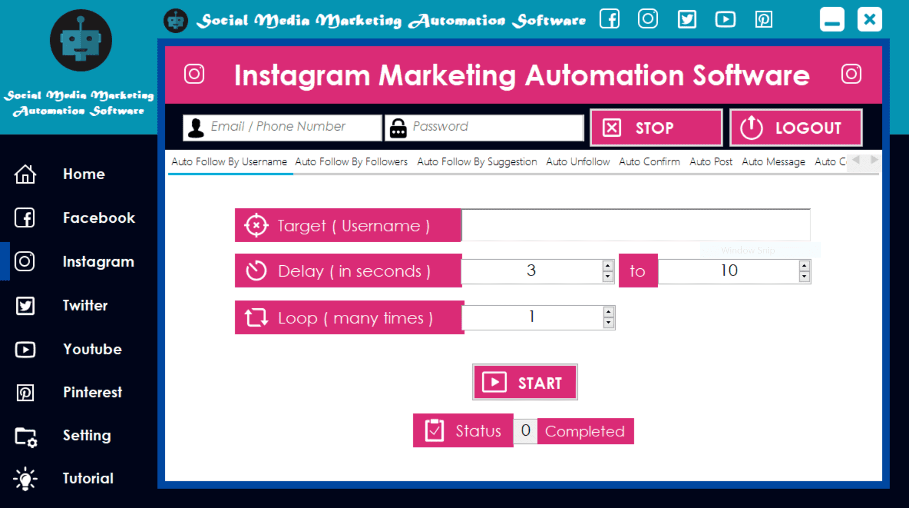 Auto Follow By Username