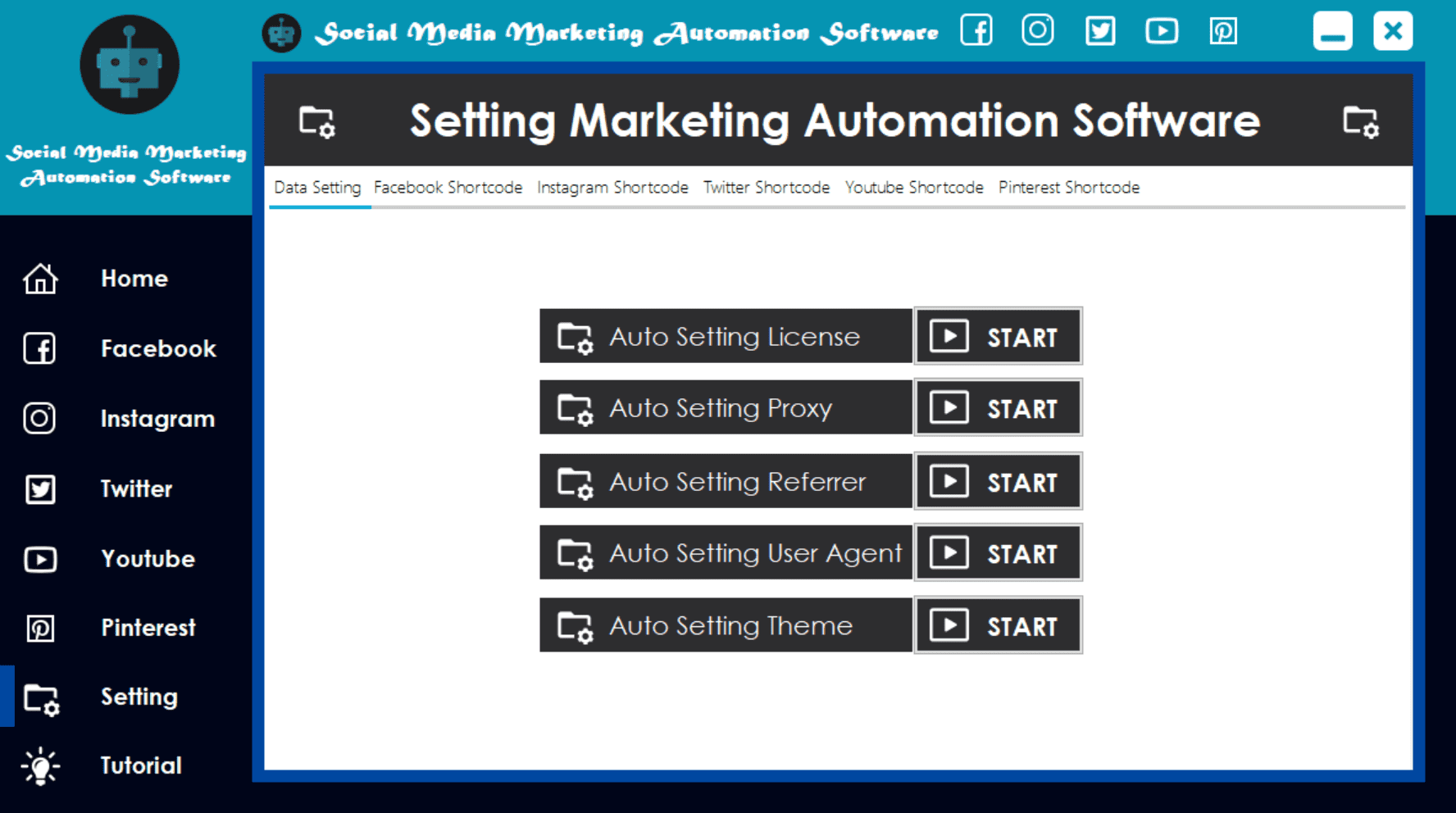 Data Setting
