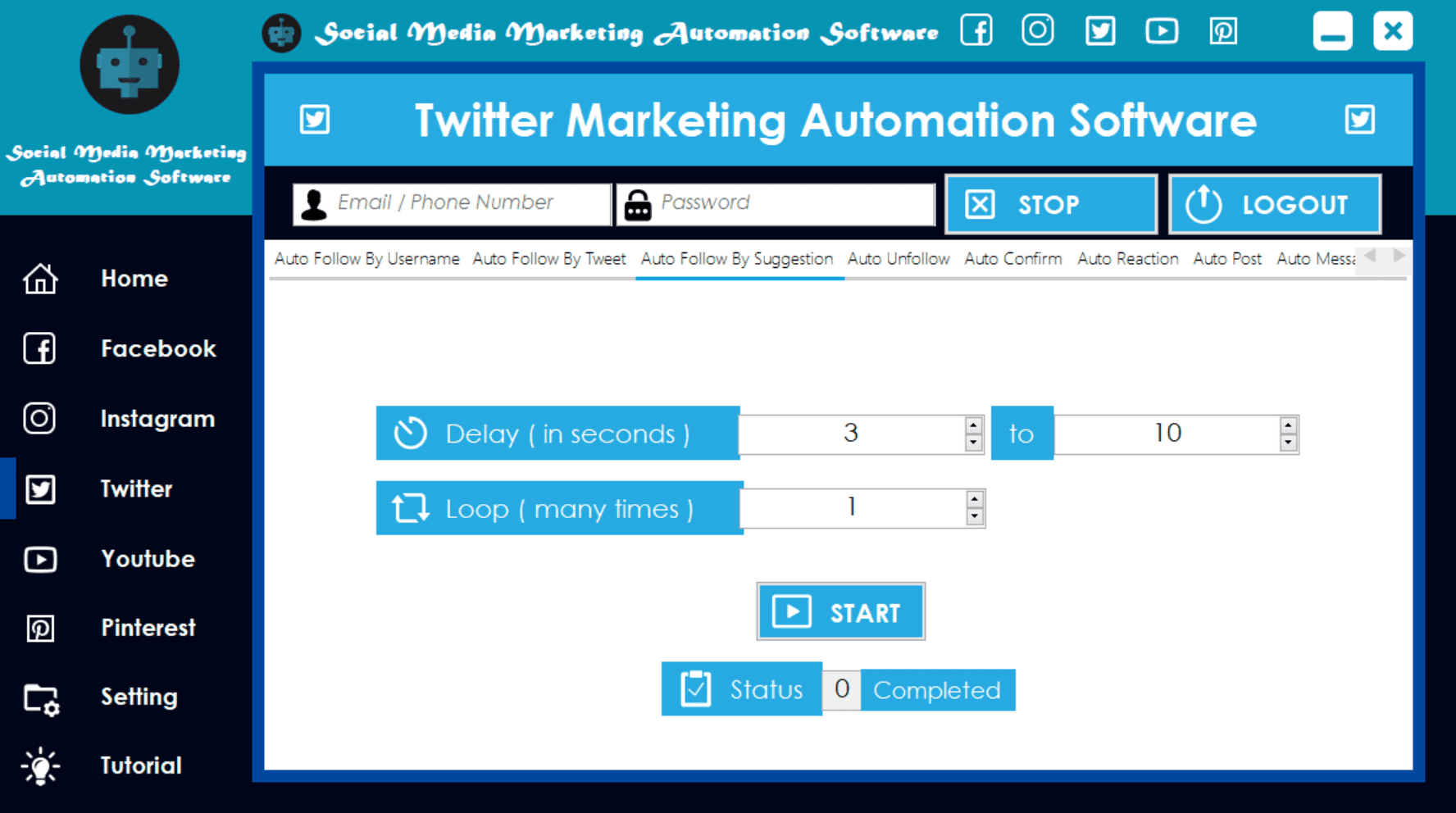 Auto Follow By Suggestion