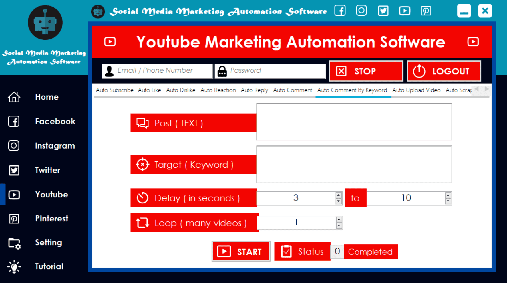 Auto Comment By Keyword