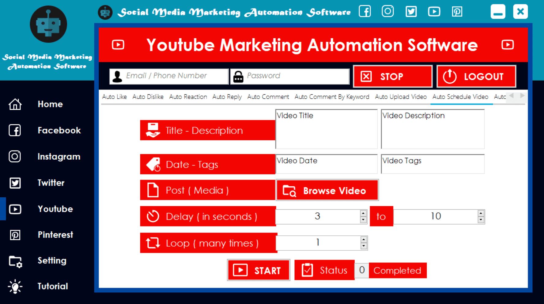 Auto Schedule Video