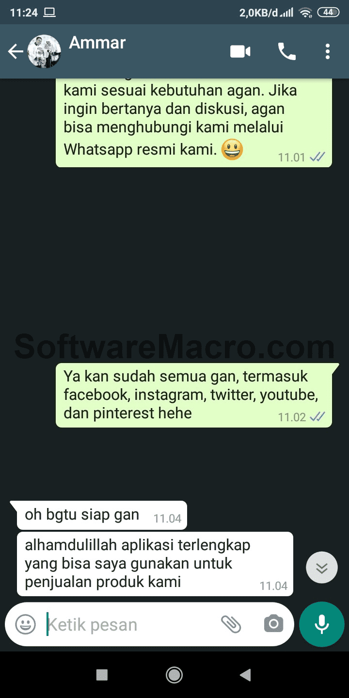 Testimonial Social Media Marketing Automation Software - SoftwareMacro.com